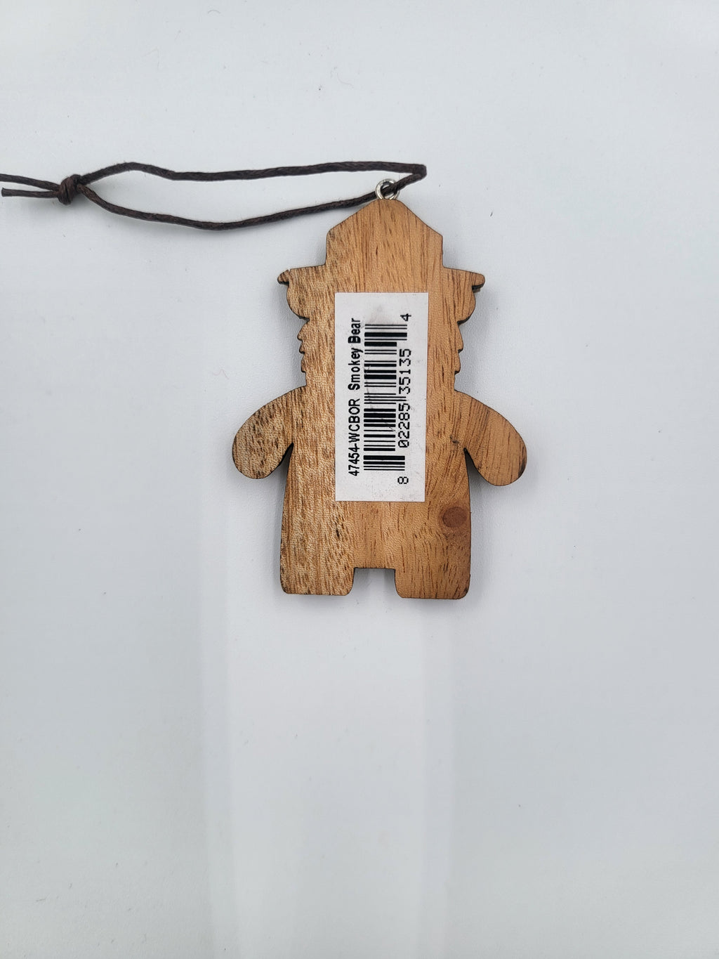 Smokey Bear Wooden Ornament