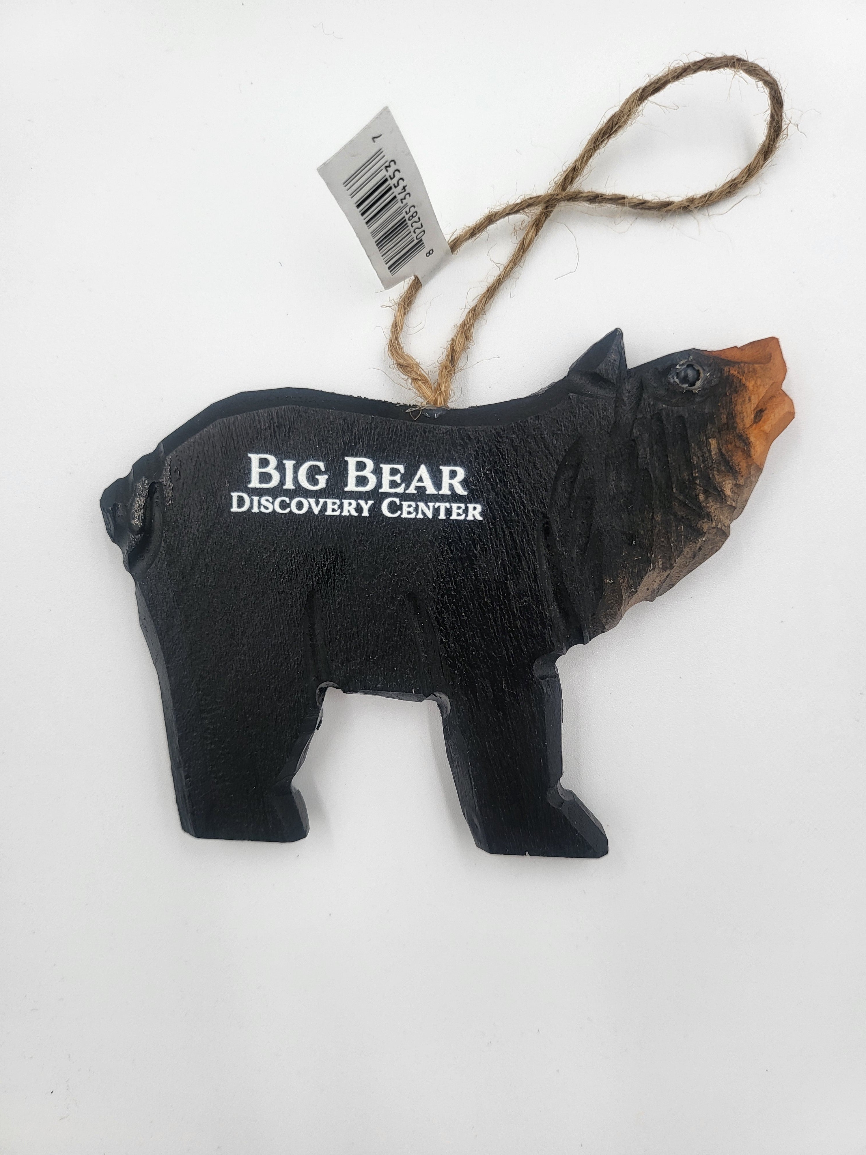 Handcrafted Wooden Bear Ornament
