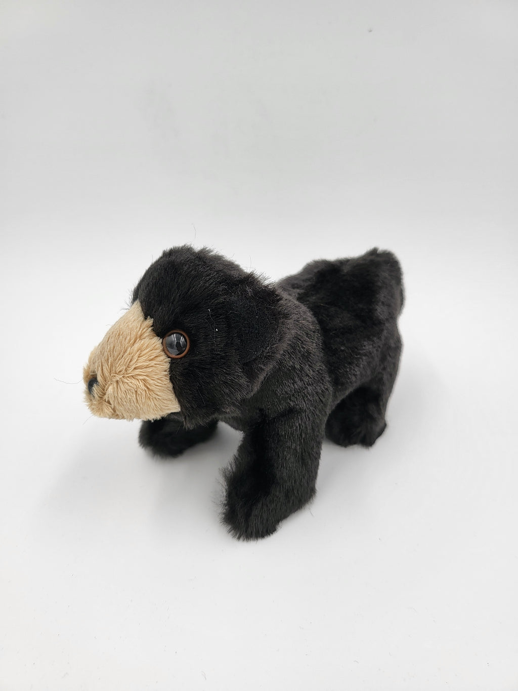 Mini Black Bear Finger Puppet