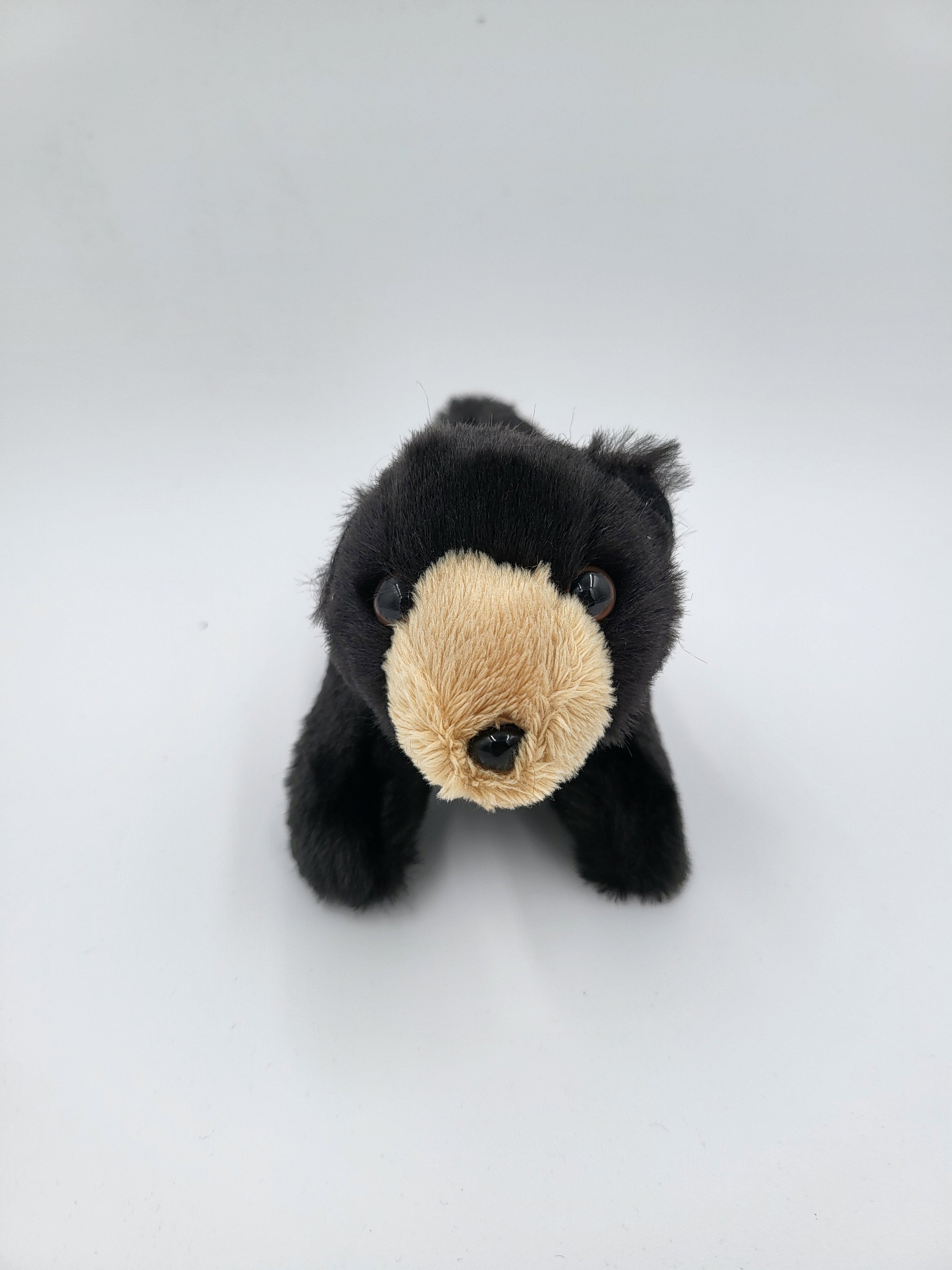 Mini Black Bear Finger Puppet