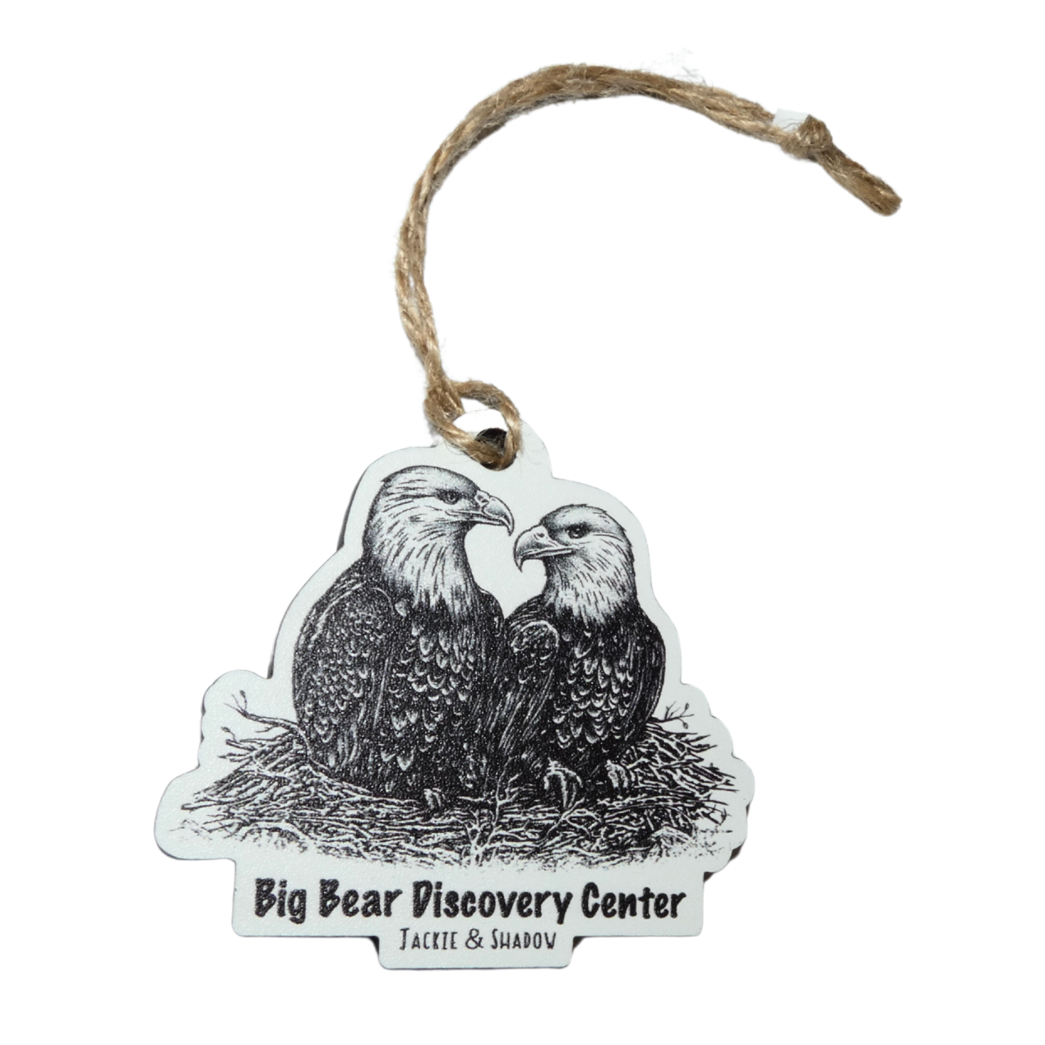 Eagle Sketch Ornament