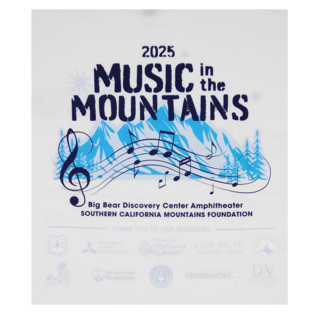 Music In the Mountains 2025 T-Shirt