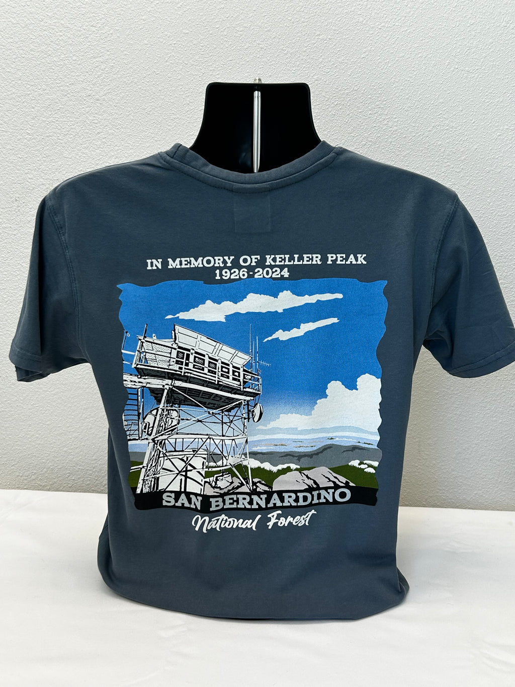 Keller Peak Fire Lookout Short Sleeve T-Shirt