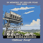 Keller Peak Fire Lookout Short Sleeve T-Shirt