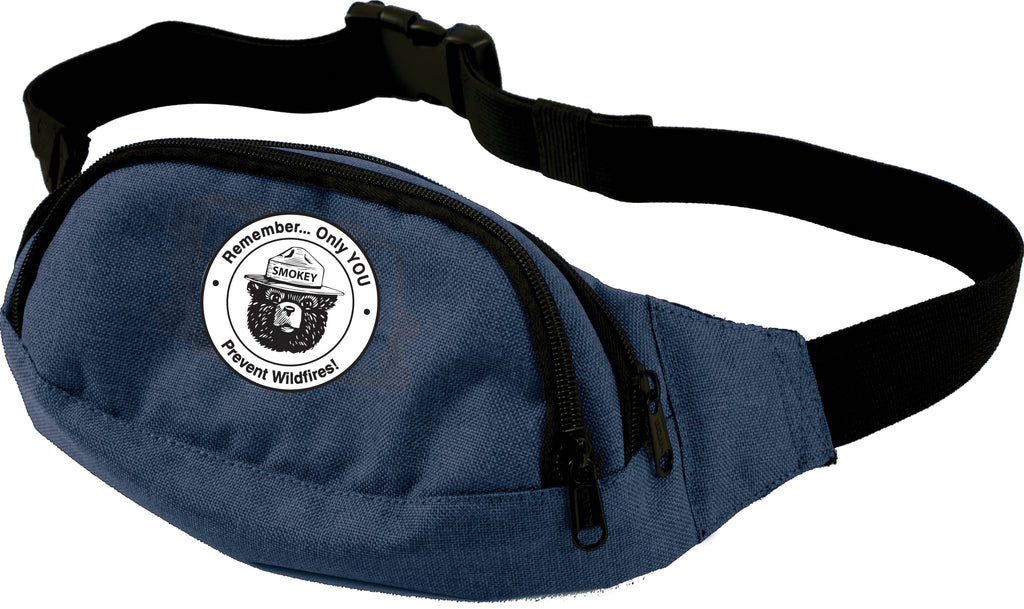Smokey Bear Fanny Pack - Iconic Outdoor Accessory for Convenience and Conservation