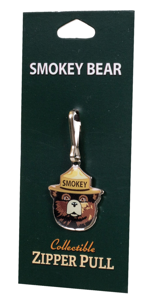 Smokey Bear Collectible Zipper Pull - Vintage Americana Accessory