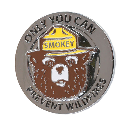 Smokey Bear Swivel Action Magnet