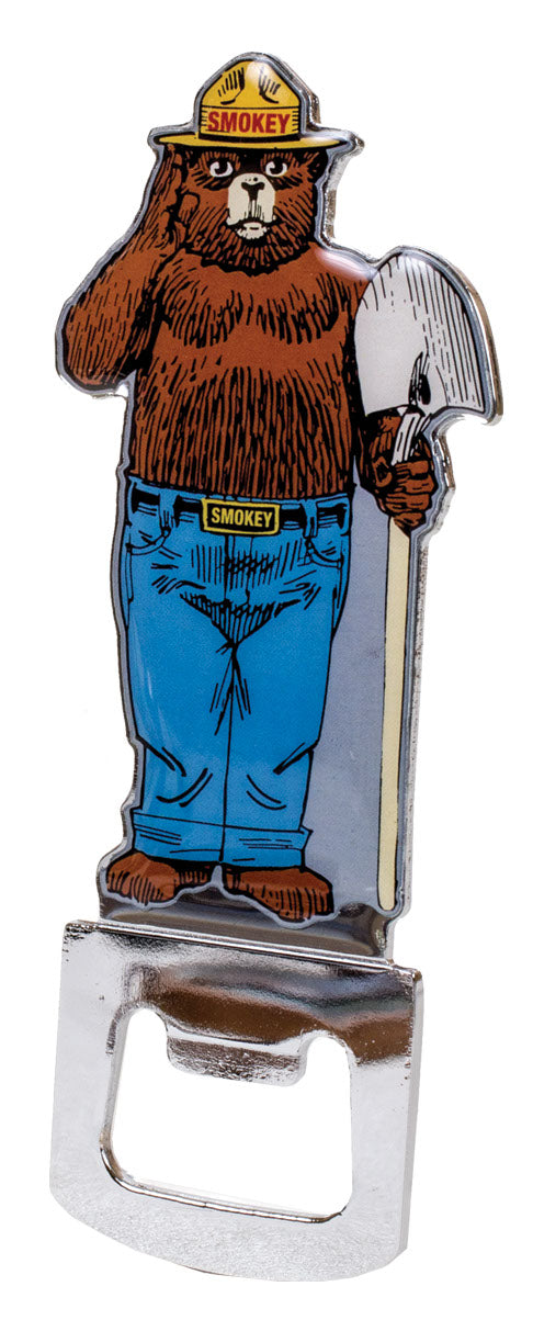 Smokey Bear Bottle Opener - Functional Collectible Tool